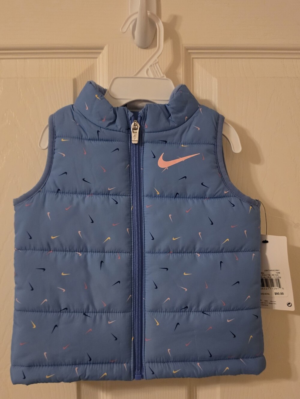Nike Puffer Vest Size 12 Months